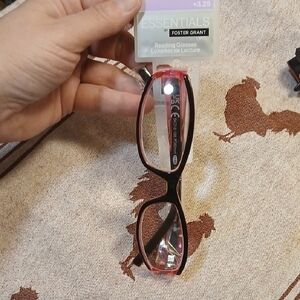 New Womans Foster Grant Reading Glasses +3.25